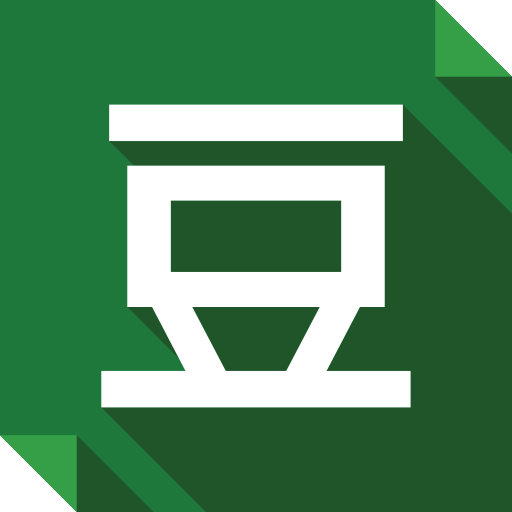 Square, social, social media, logo, media, douban icon